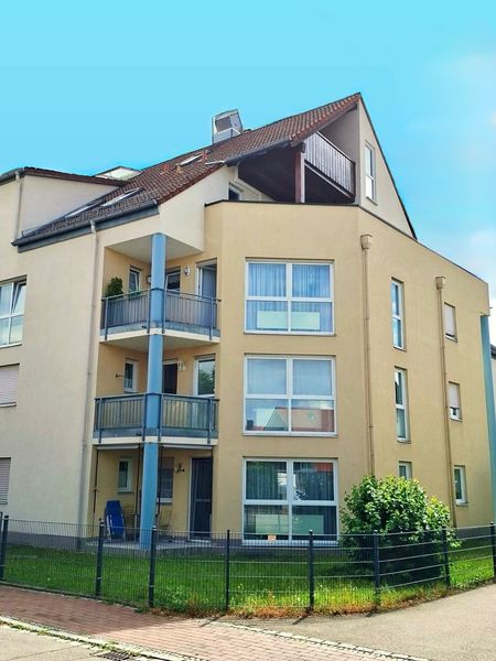 Helle 2‑Zimmer‑Wohnung mit Balkon & Keller in Untermeitingen